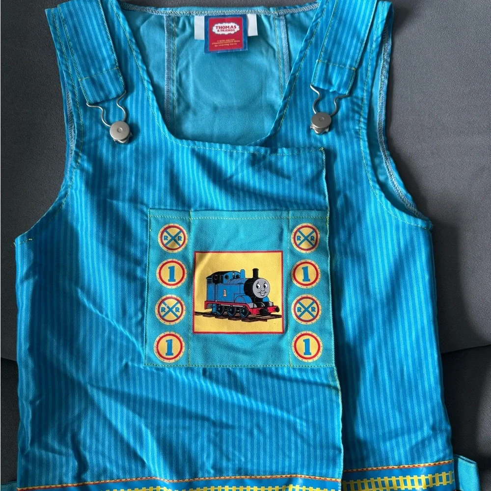 Vtg Britt Thomas‎ & Friends Boys sz 4-6 Conductor Dress Up Costume & Accessories